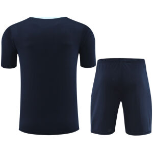 Mens France Short Training Suit Royal 2024