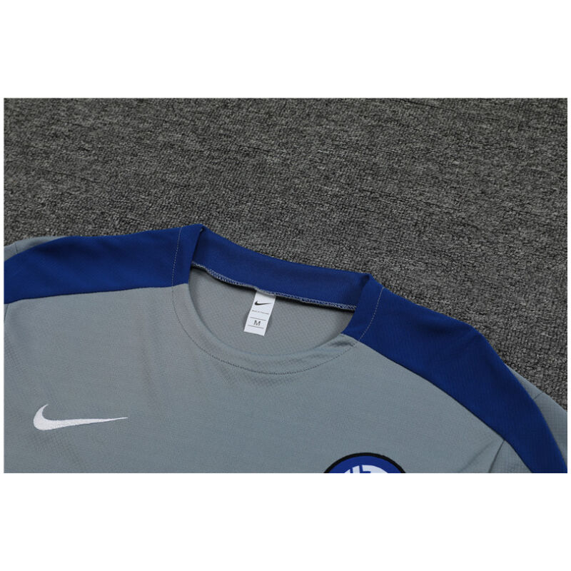 Mens Inter Milan Short Training Suit Grey 2024/25