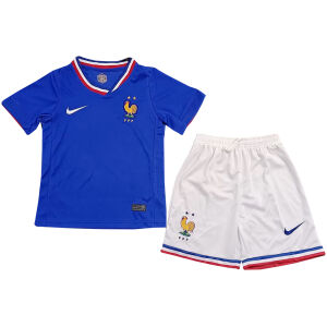 Kids France Home Jersey 2024