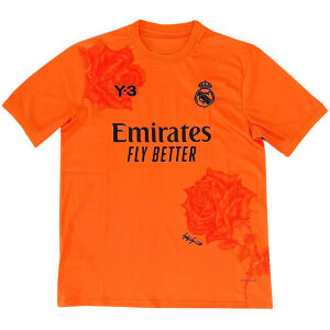 Herren Real Madrid Sonderausgabe Orange Y3 Jersey 2024/25