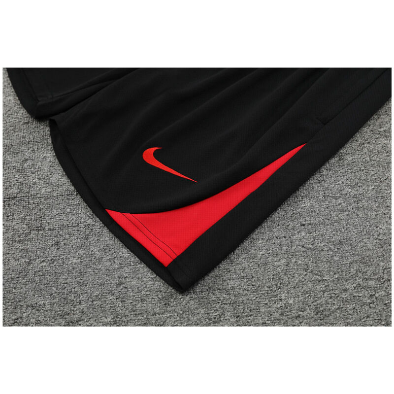 Mens Portugal Short Training Suit Red 2024