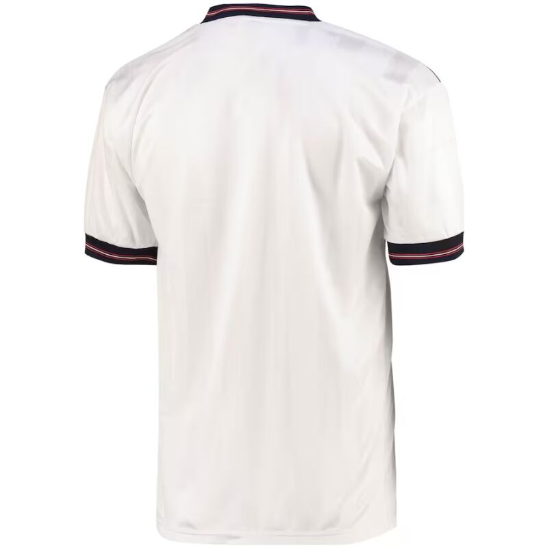 Mens England Retro Home Jersey 1984/87