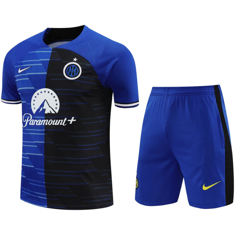 Mens Inter Milan Short Training Suit Blue 2024/25