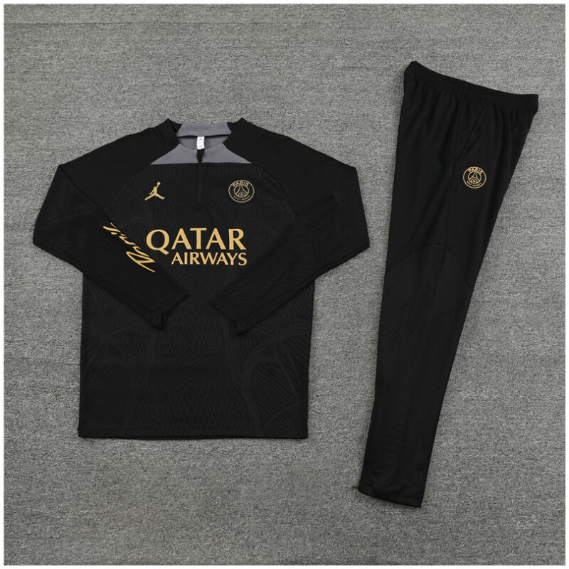 Mens PSG x Jordan Training Suit Black 2023/24