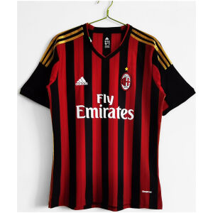 Mens AC Milan Retro Home Jersey 2013/14