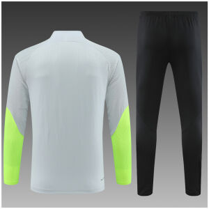 Kids PSG Training Suit Light Grey 2023/24