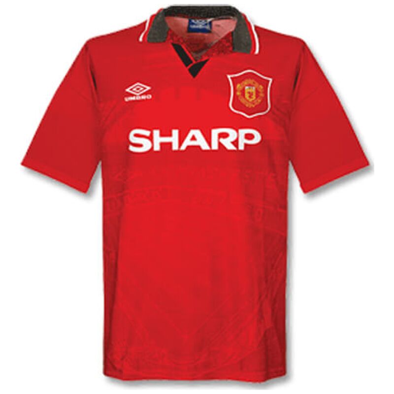 Mens Manchester United Retro Home Jersey 1994/95