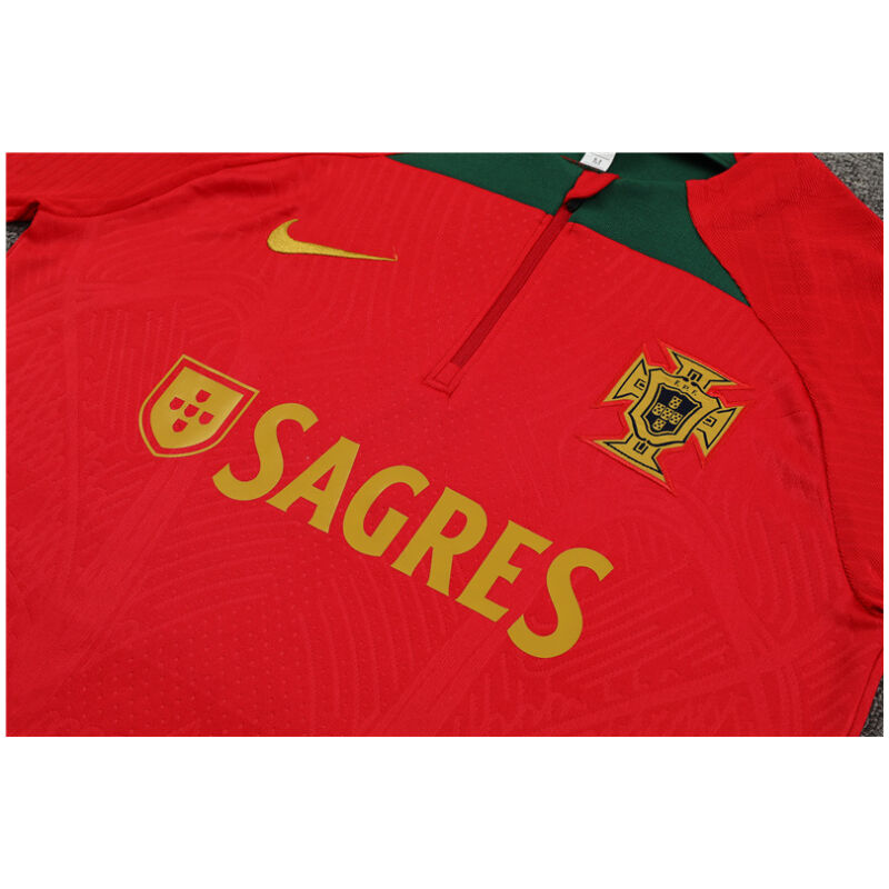 Mens Portugal Training Suit Red 2024