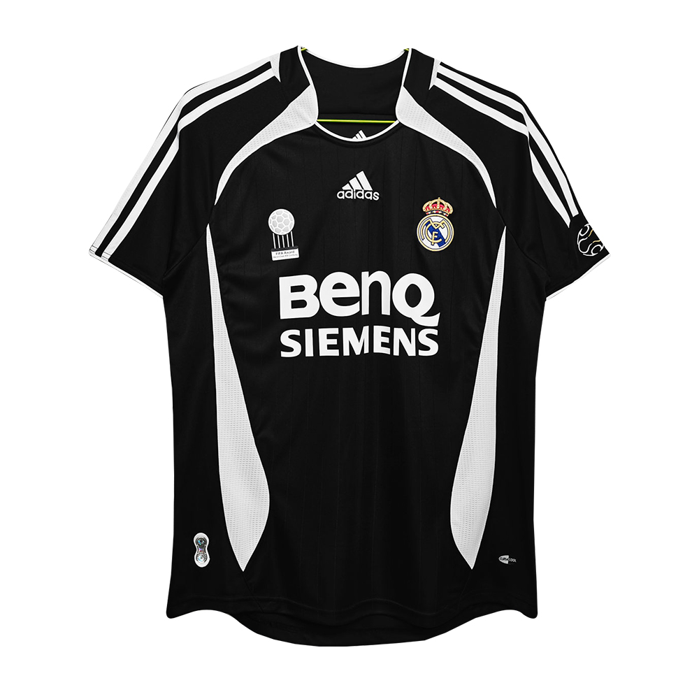 Herren Real Madrid Retro Drittes Trikot 2006/07
