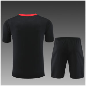 Kids Portugal Short Training Suit Black 2024