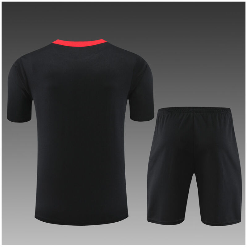 Kids Portugal Short Training Suit Black 2024