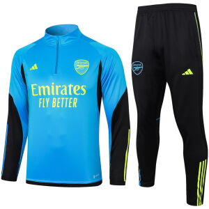Mens Arsenal Training Suit Blue 2023/24