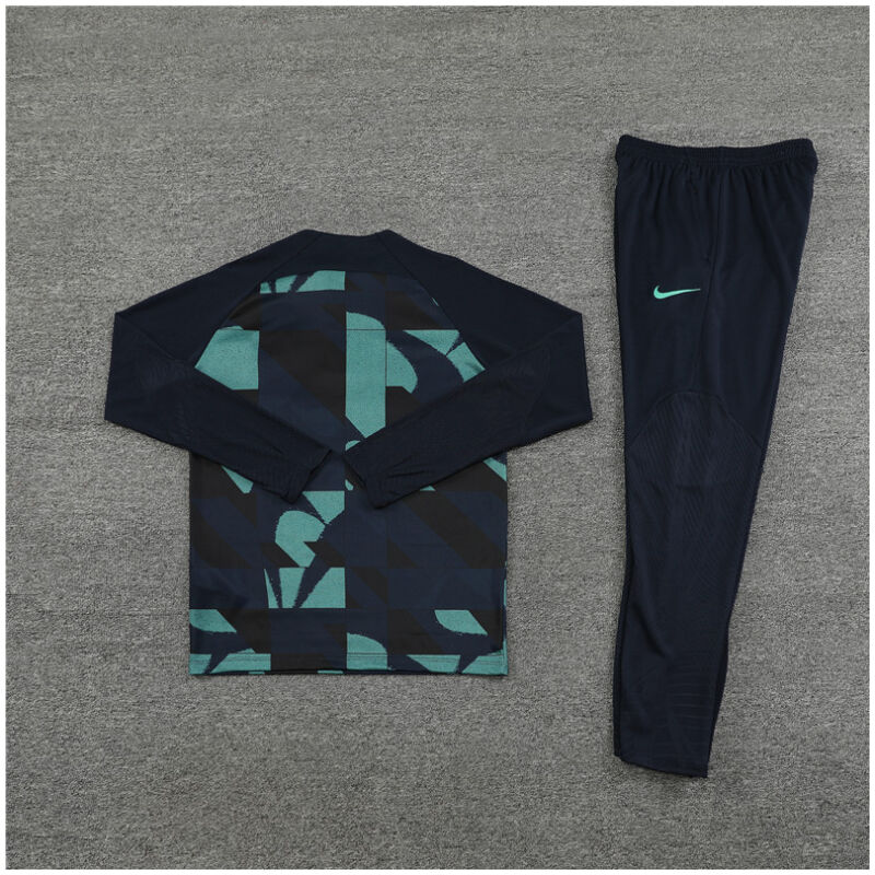 Mens Barcelona Training Suit Royal – Green 2023/24