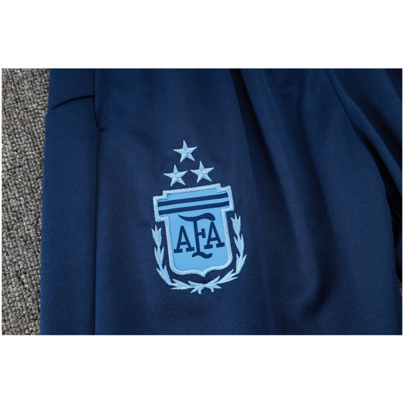 Mens Argentina Hoodie Sweatshirt + Pants Training Suit Royal 2024