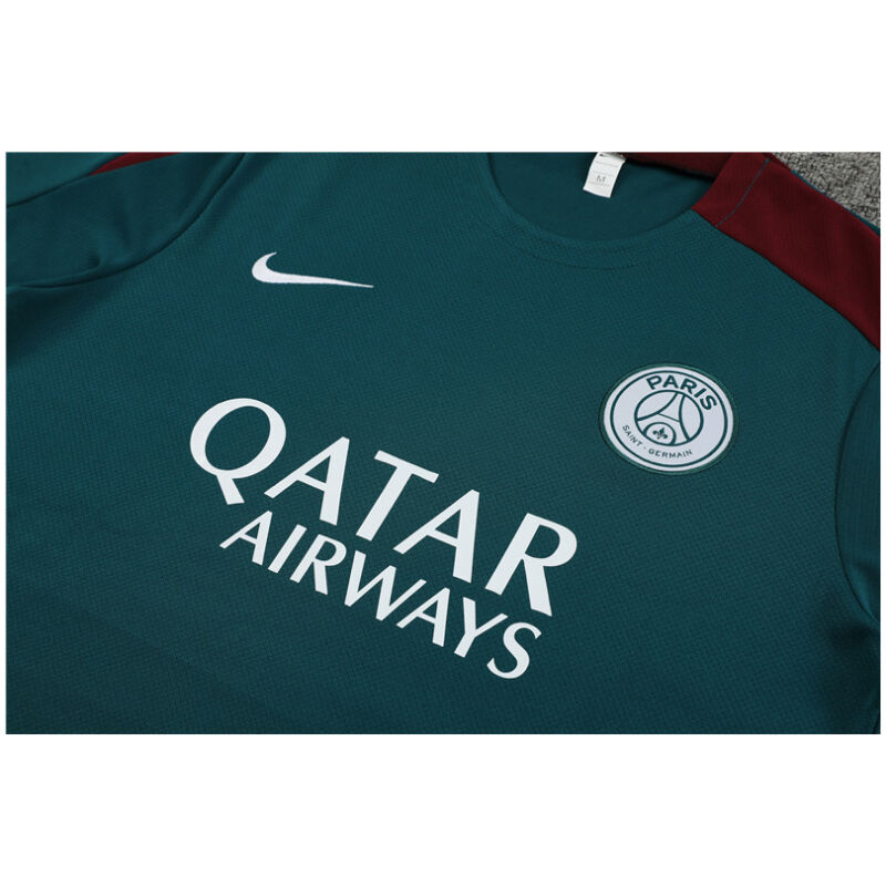 Mens PSG Short Training Suit Dark Green 2024/25