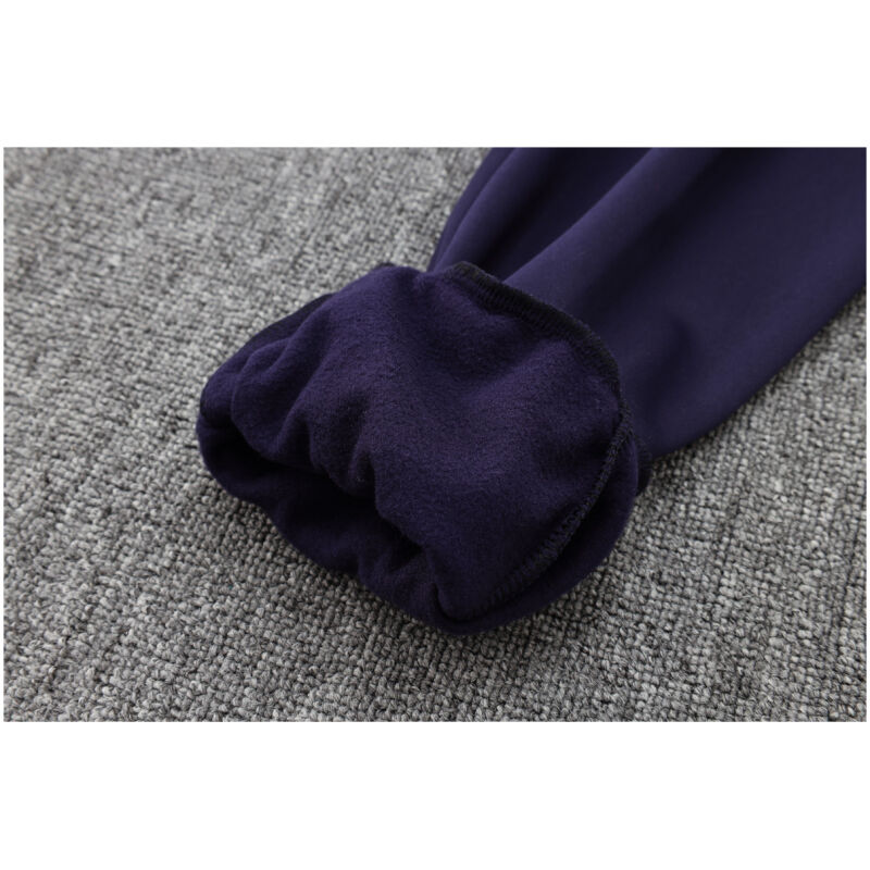 Mens PSG Hoodie Jacket + Pants Training Suit Dark Purple 2023/24