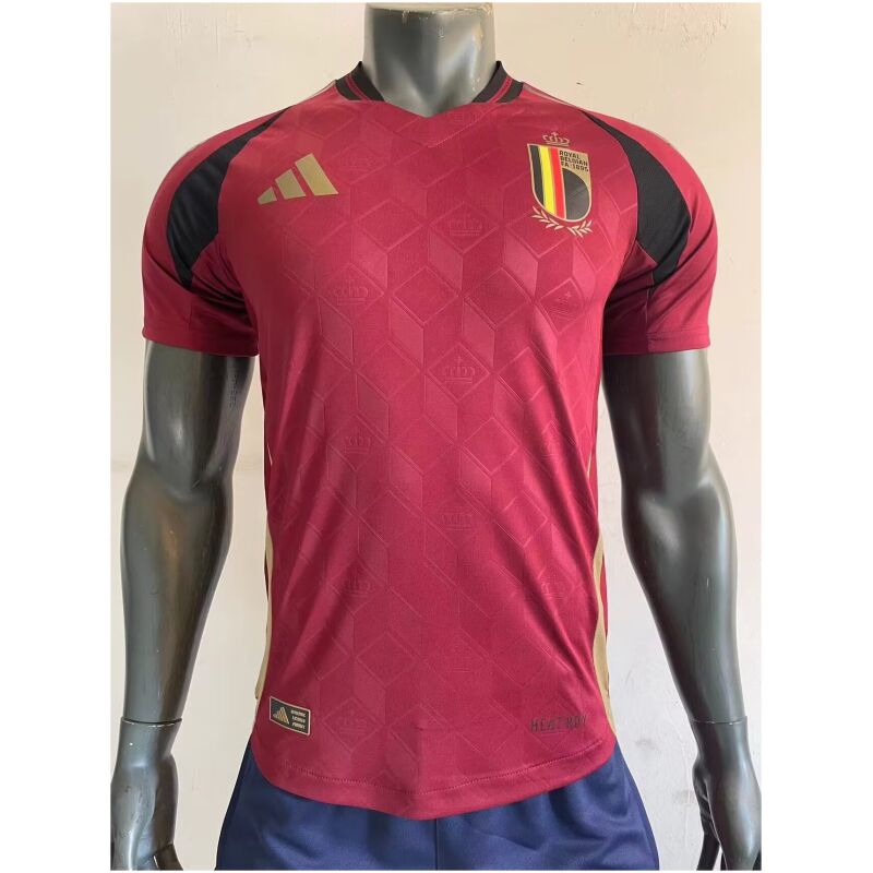 Mens Belgium Home Authentic Jersey 2024 – Match