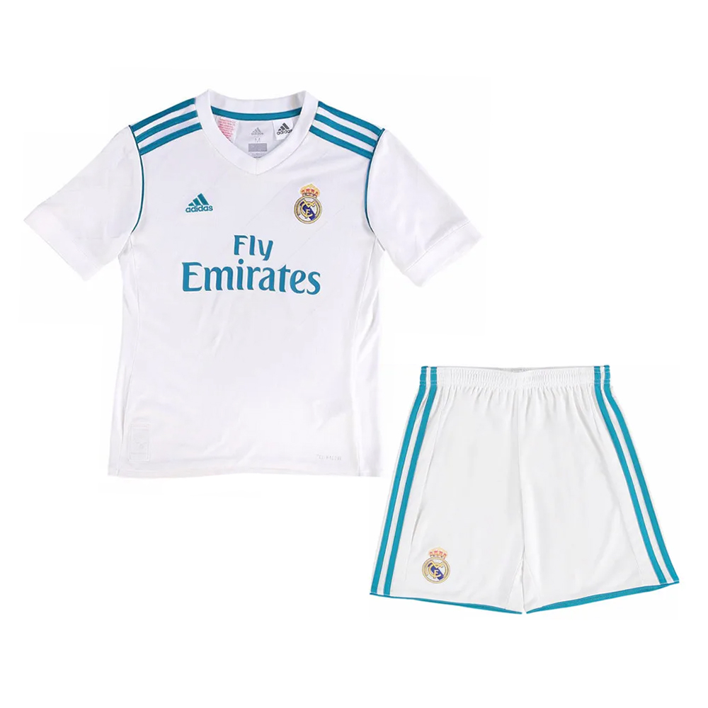 Kinder Retro Real Madrid Heim Trikot 2017/18