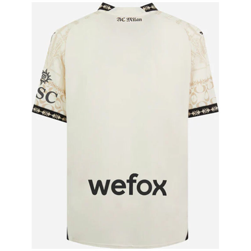 Mens AC Milan Fourth Beige Jersey 2023/24