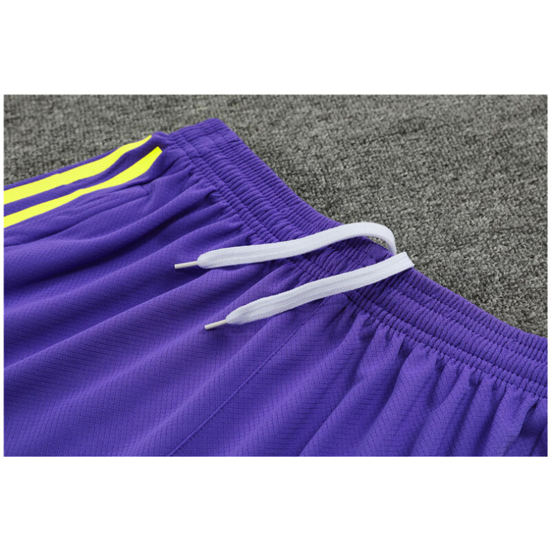 Mens Real Madrid Short Training Suit Yellow 2023/24