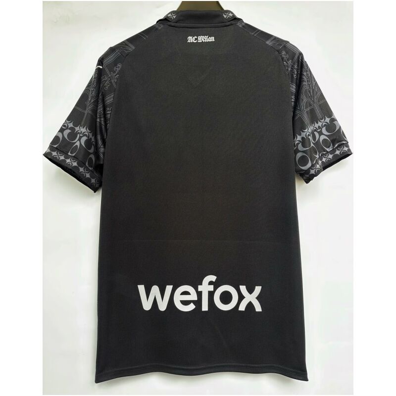 Mens AC Milan Fourth Black Jersey 2023/24