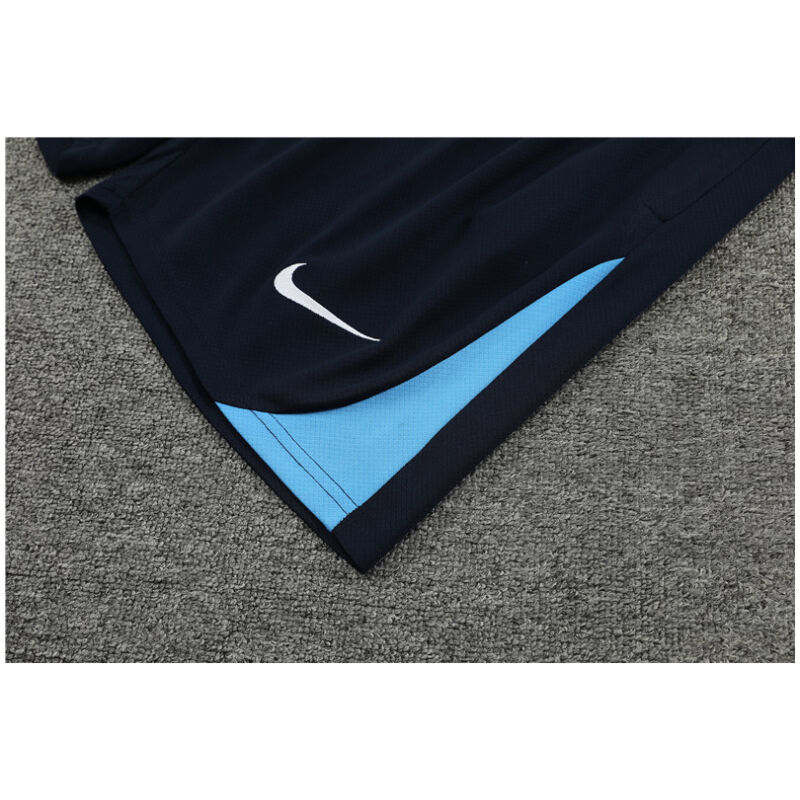 Mens Chelsea Short Training Suit Light Blue 2024/25