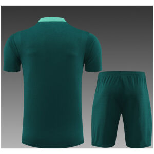 Kids Portugal Short Training Suit Green 2024