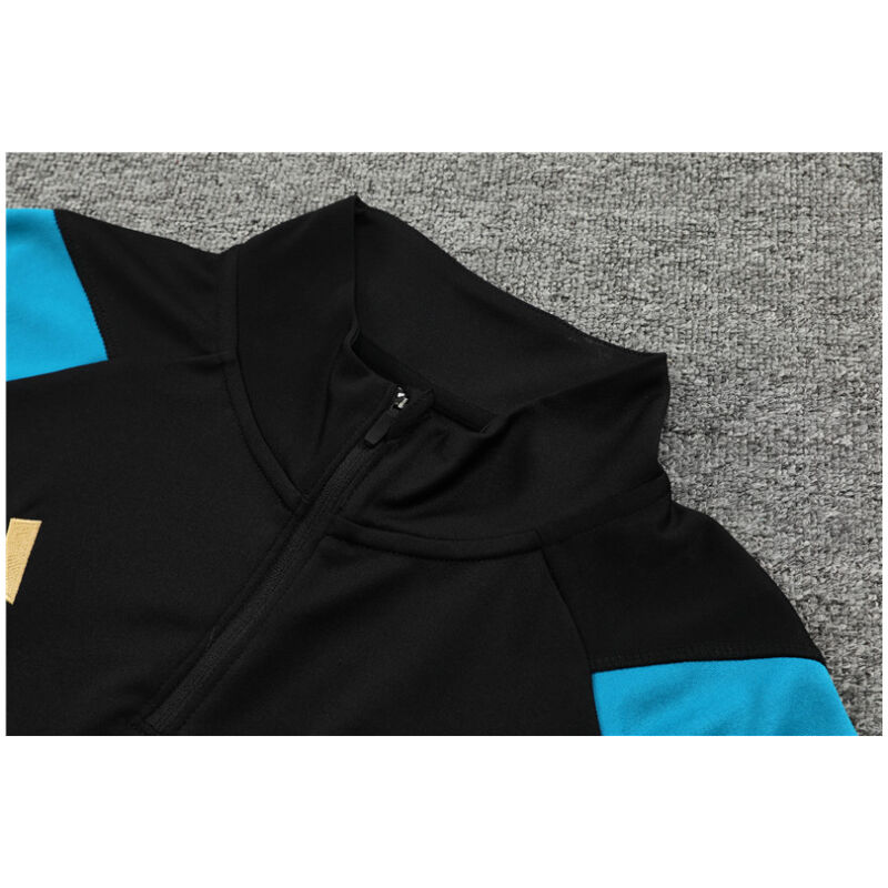 Mens Germany Training Suit Black 2024