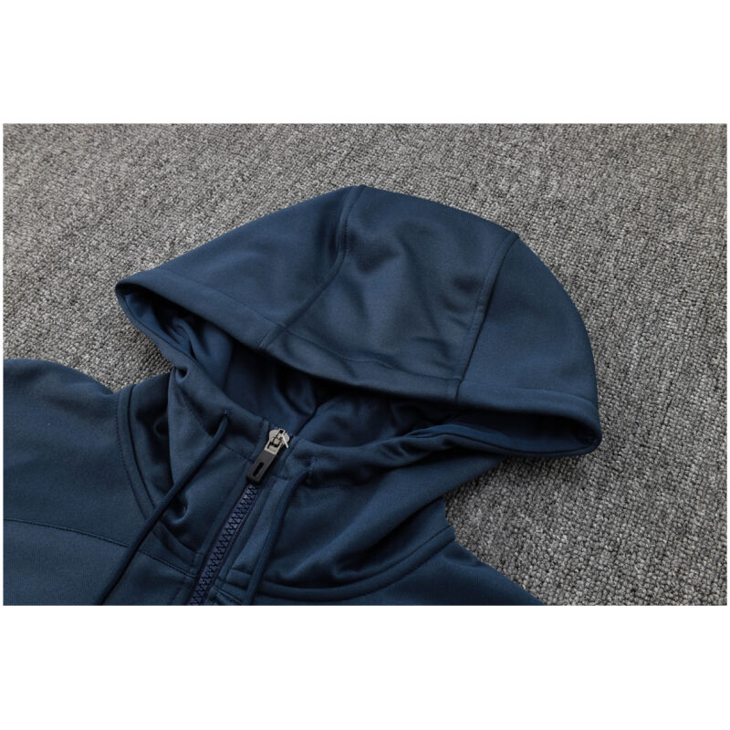 Mens Brazil Hoodie Sweatshirt + Pants Training Suit Royal 2024