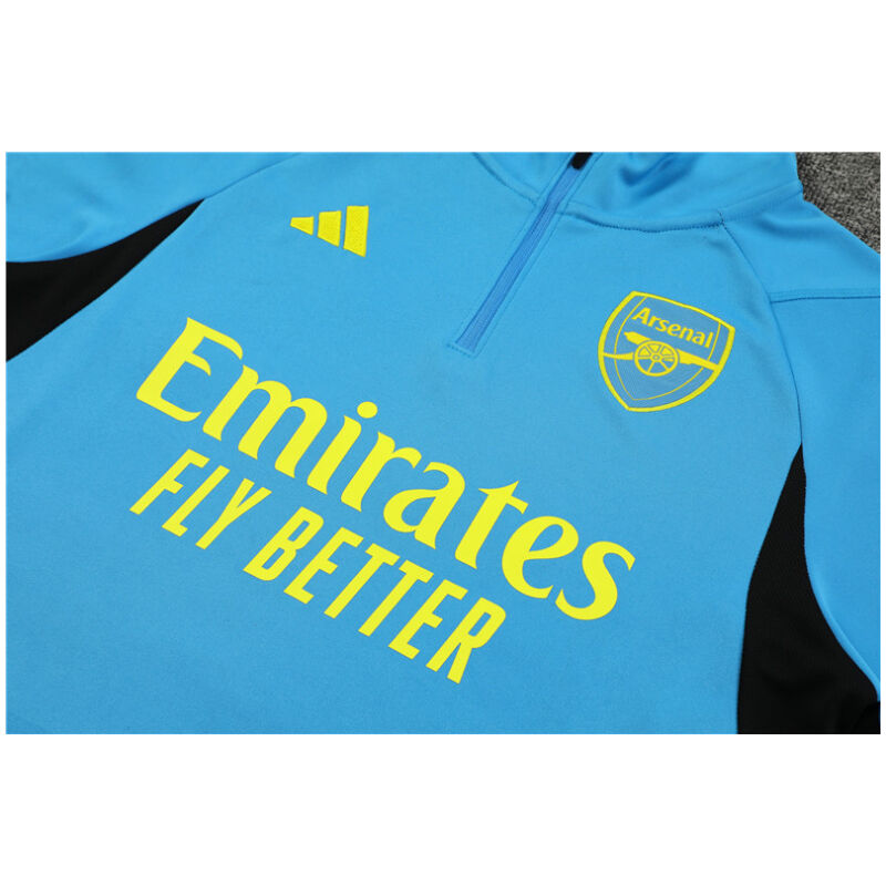 Mens Arsenal Training Suit Blue 2023/24