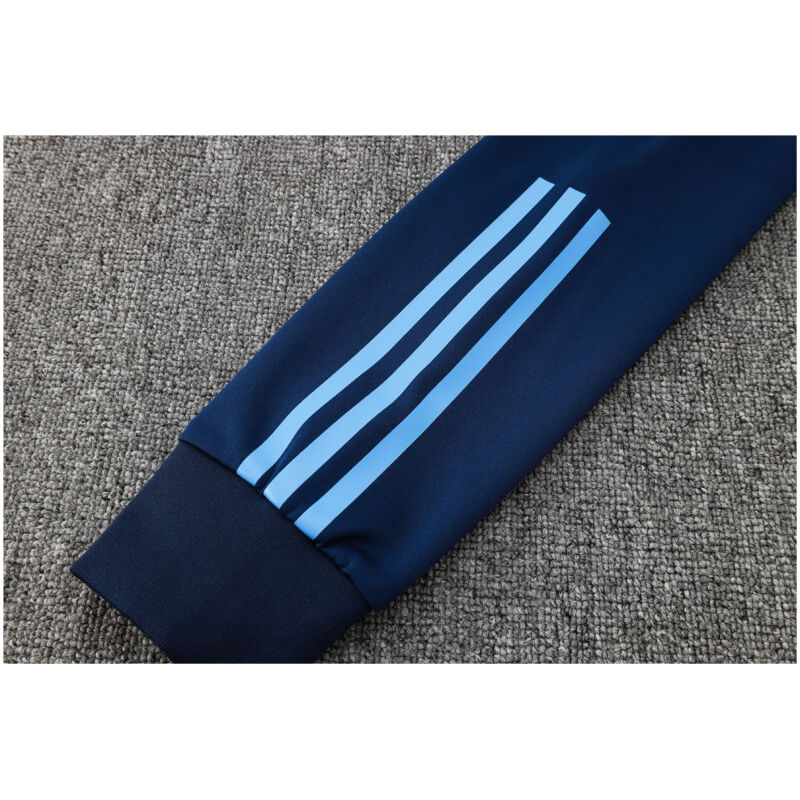 Mens Argentina Hoodie Sweatshirt + Pants Training Suit Royal 2024