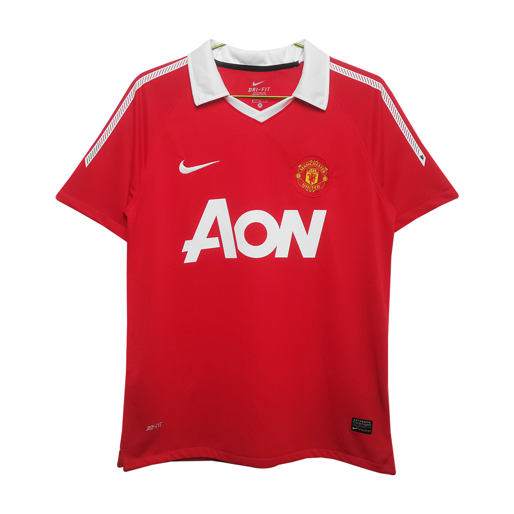 Mens Manchester United Retro Home Jersey 2010/11