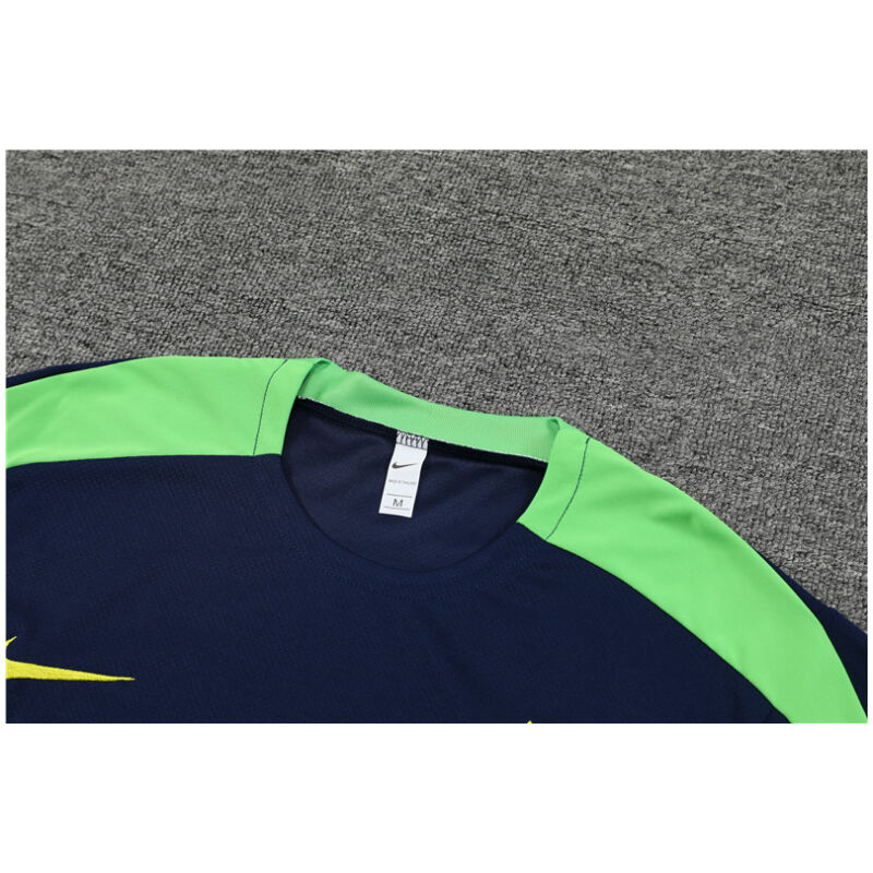 Mens Brazil Short Training Suit Royal 2024