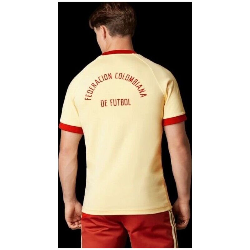 Mens Adidas Originals Colombia OG Jersey 3 Stripes  Pure Cotton Shirt 2024 – Match