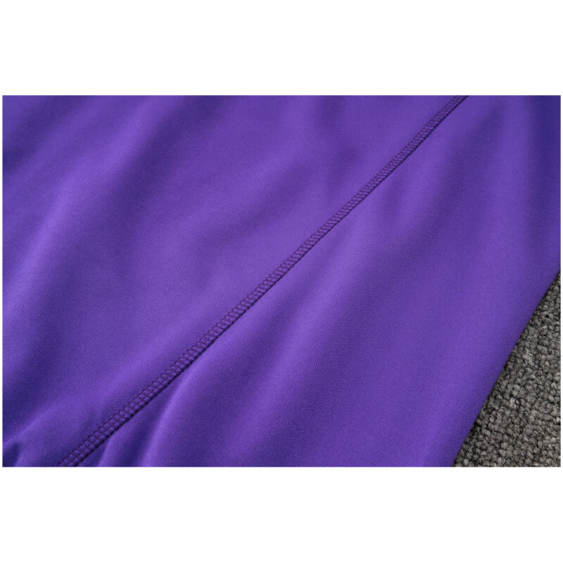 Mens Real Madrid Jacket + Pants Training Suit Purple 2023/24
