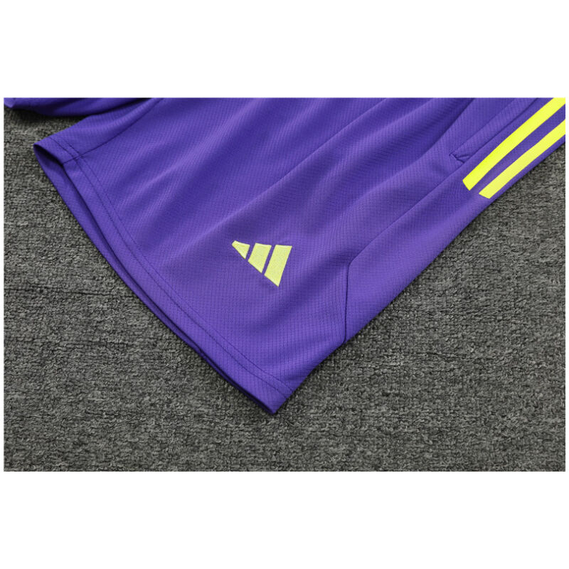 Mens Real Madrid Short Training Suit Yellow 2023/24