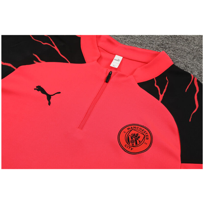 Mens Manchester City Training Suit Red 2023/24