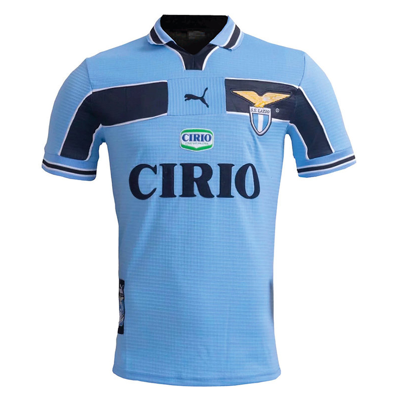 Mens S.S. Lazio Retro Home Jersey 1998/99
