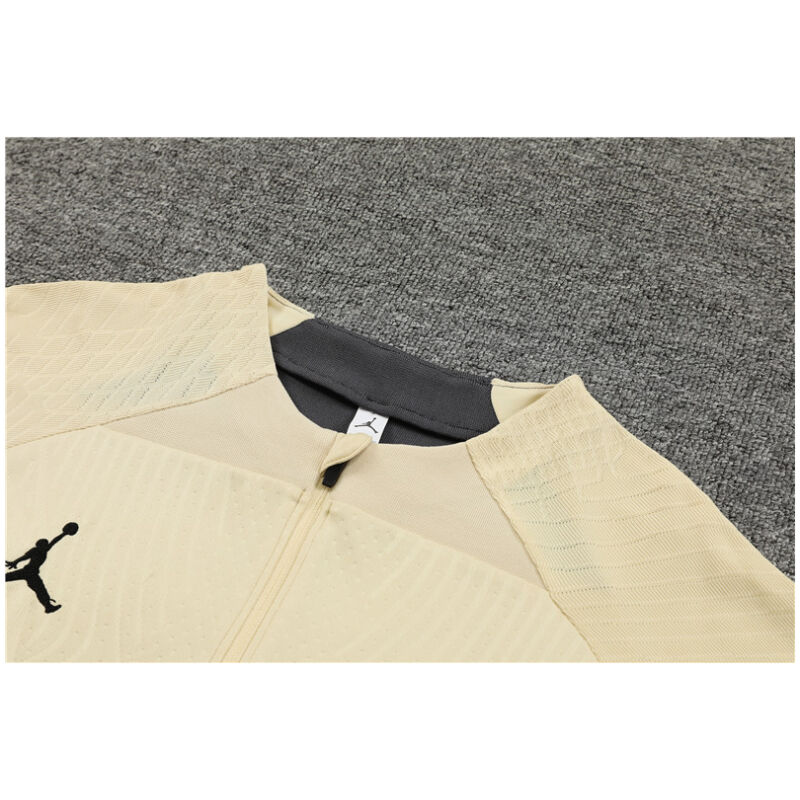 Mens PSG x Jordan Training Suit Beige 2023/24