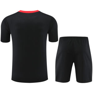 Mens Portugal Short Training Suit Black 2024