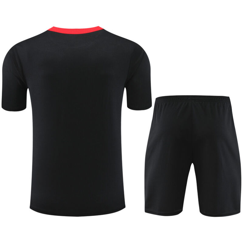 Mens Portugal Short Training Suit Black 2024