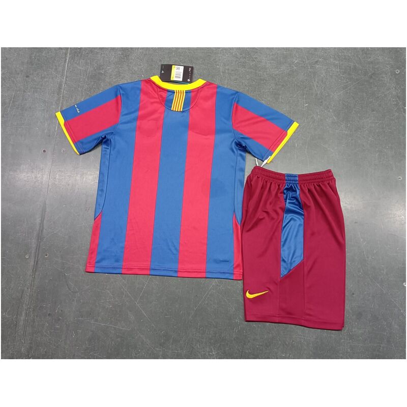 Kids Retro Barcelona Home Jersey 2010/11