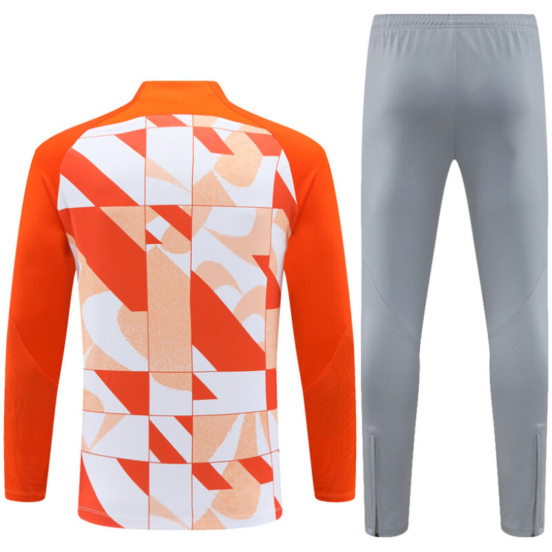 Mens Inter Milan Training Suit Orange 2023/24