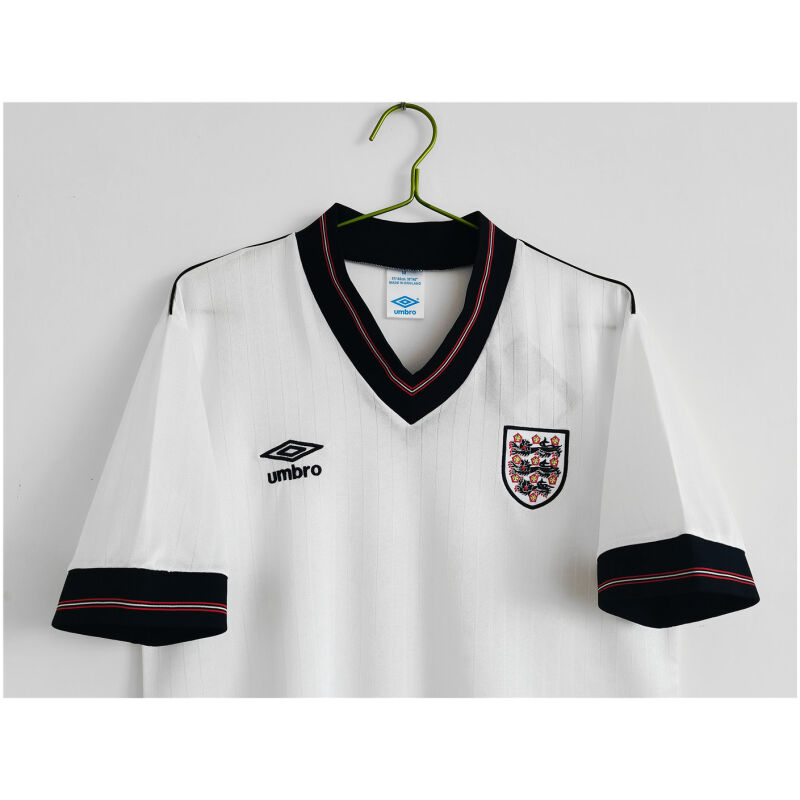 Mens England Retro Home Jersey 1984/87