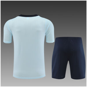 Kids France Short Training Suit Light Blue 2024