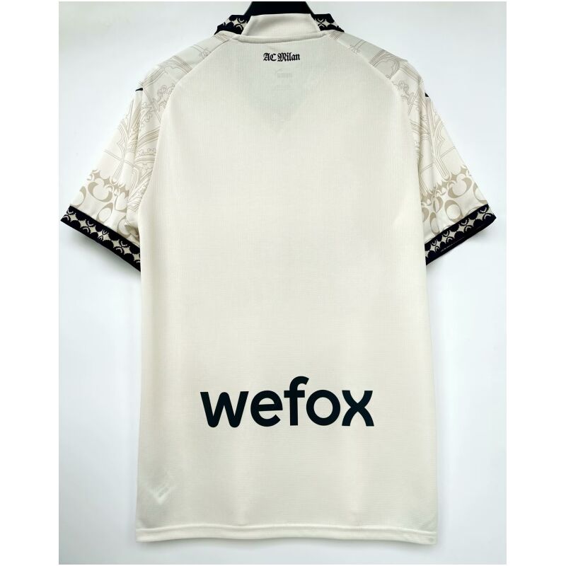 Mens AC Milan Fourth Beige Jersey 2023/24