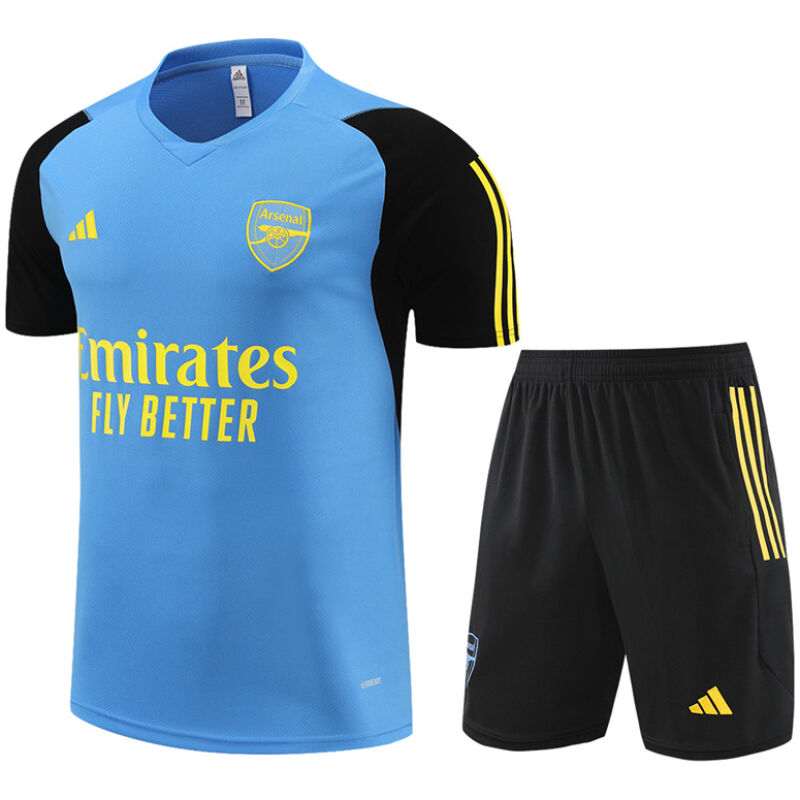 Mens Arsenal Short Training Suit Blue 2023/24
