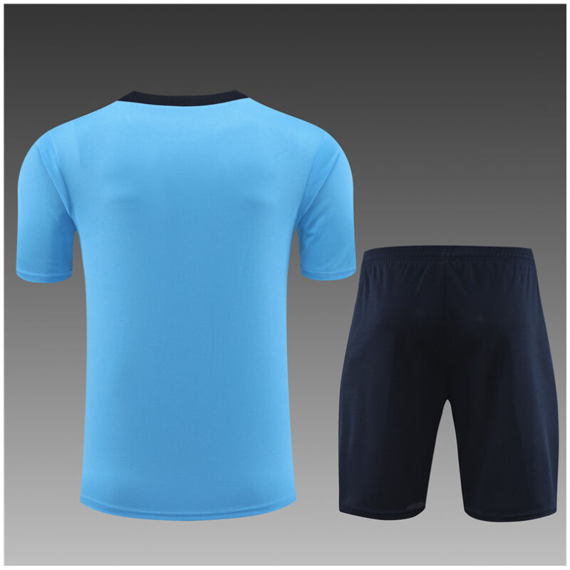 Kids Chelsea Short Training Suit Light Blue 2024/25