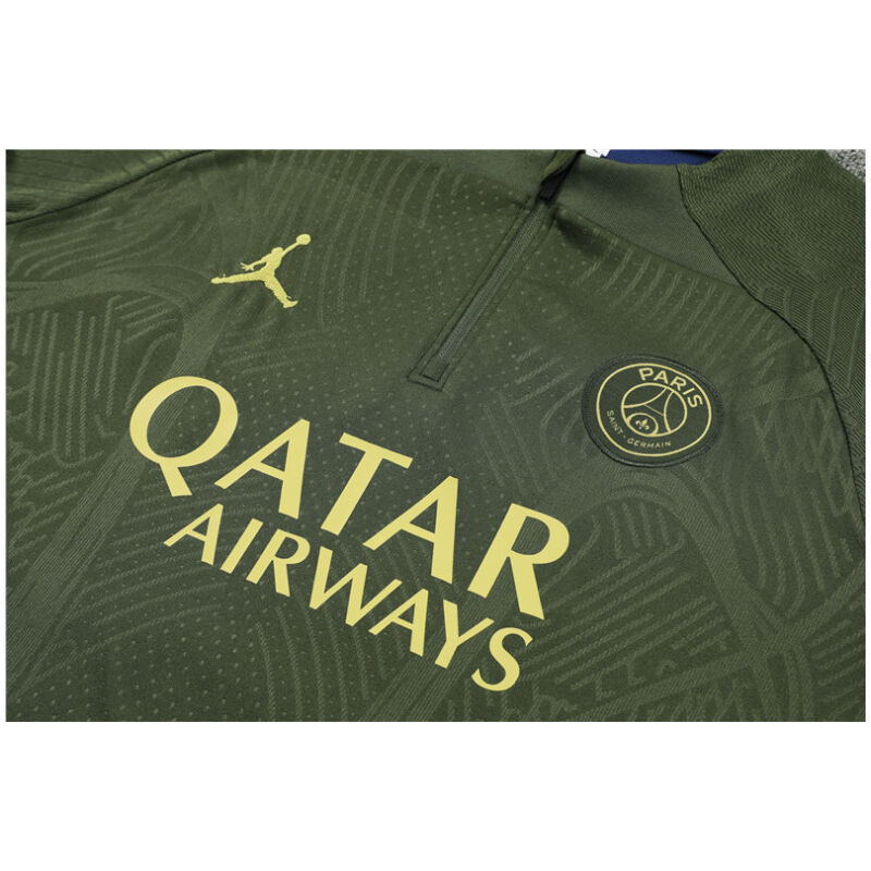 Mens PSG x Jordan Training Suit Green 2023/24