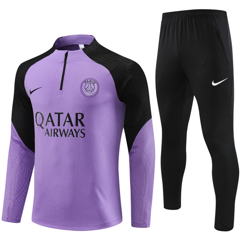 Mens PSG Training Suit Purple 2023/24